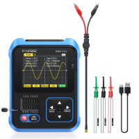 FNIRSI DSO-TC3 3-IN-1 Handheld 500KHz 10MS/s Digital Oscilloscopes Signal Generator Transistor Tester