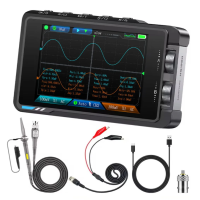 FNIRSI DS215H 2-IN-1 50MHz 250MS/s Dual Channel Digital Oscilloscope DDS Function Signal Generator