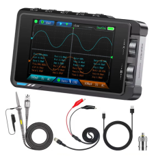 FNIRSI DS215H 2-IN-1 50MHz 250MS/s Dual Channel Digital Oscilloscope DDS Function Signal Generator