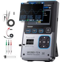 FNIRSI DSO-TC4 3-IN-1 10MHz 48MSa/s Digital Oscilloscope Transistor Tester Signal Generator