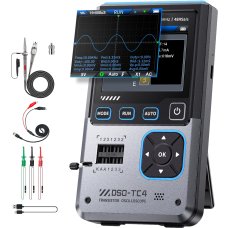 FNIRSI DSO-TC4 3-IN-1 10MHz 48MSa/s Digital Oscilloscope Transistor Tester Signal Generator