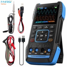 Fnirsi 2C23T 3In1 Dual Channel High Profile Digital Oscilloscope Waveform Generator 15MHZ*2 50MS/s Multimeter Oscilloscope