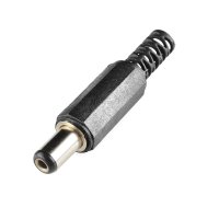 DC Barrel Male Jack - 5.5mm outer Diameter.