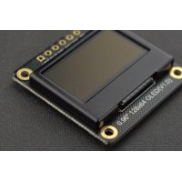 Fermion: Monochrome 0.96 inch 128x64 I2C/SPI OLED Display (Breakout)