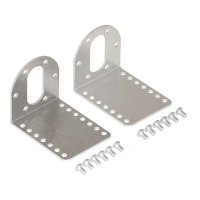 Pololu 1084 Stamped Aluminum L-Bracket Pair for 37D mm Metal Gearmotors