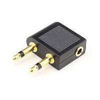 3.5 mm Airplane Headphone Audio Adapter