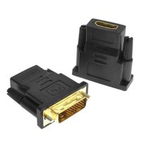 HDMI B -Female to Male DVI-D Dual Link Adapter