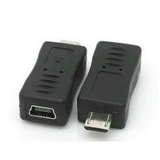 Mini Female USB to Micro Male USB Adapter