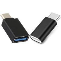 Micro USB to USB Type-C OTG Female Adapter