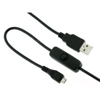 Micro USB Power Cable with Switch