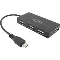 Micro USB OTG Cable - 4 Port
