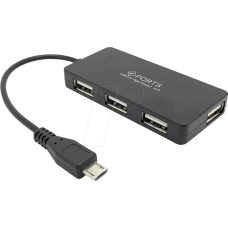 Micro USB OTG Cable - 4 Port