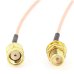 SMA male straight to SMA female RF Coax Pigtail Cable RG316 Connector - 20cm