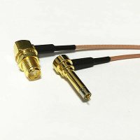 SMA Male to MS156 Right Angled Male Cable Connector