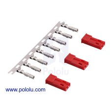 Pololu 1934 / 1935 JST RCY Connector Pack, Female / Male