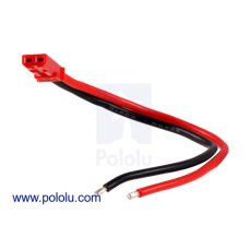 Pololu 2180 / 2181 JST RCY Plug with 10cm Leads, Female / Male