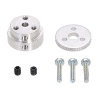 Pololu 2672/2674/2673/2675 Aluminum Scooter Wheel Adapter for 0.25 inch/ 4/5/6 mm Shaft