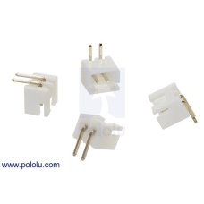 Pololu 2718 / 2721 2.5 mm JST XH-Style Shrouded Male Connector: Right Angle