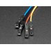 Adafruit 4397 STEMMA QT / Qwiic JST SH 4-pin Cable with Premium Female Sockets - 150mm Long