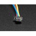 Adafruit 4398 JST SH 4-pin Cable with Alligator Clips - STEMMA QT / Qwiic