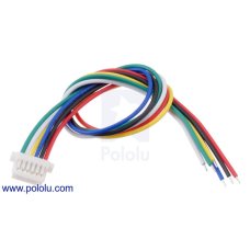 Pololu 4762/4763/4764 Female JST SH-Style Cable - 6-Pin