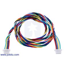 Pololu 4769 / 4768 / 4767 / 4766 / 4765 6-Pin Female-Female JST SH-Style Cable 