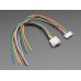 Adafruit 4872 / 4873 / 4874 / 4875 / 4876 2.5mm Pitch 2 / 3 / 4 / 5 / 6 pin Cable Matching Pair - JST XH Compatible