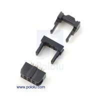 Pololu 855 IDC socket: 2x3-Pin, 0.100 inch (2.54 mm) Female