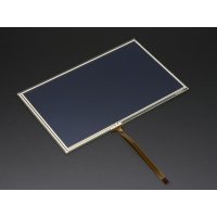Adafruit 1676 Resistive Touchscreen Overlay - 7 inch diag. 165mm x 105mm - 4 Wire
