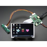 Adafruit 1928 HDMI 4 Pi: 5 inch Display (no Touch) with Mini Driver - 800x480 HDMI