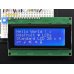 Adafruit 198 Standard LCD 20x4 + extras - white on blue