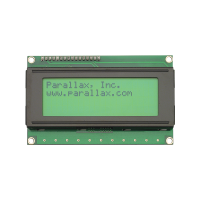 Parallax 27979 4x20 Serial LCD (Backlit)