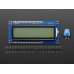 Adafruit 398 RGB Backlight Positive LCD 16x2 + extras - Black on RGB