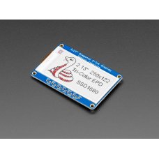 Adafruit 4947 2.13inch 250x122 Tri-Color eInk / ePaper Display with SRAM - SSD1680 Driver