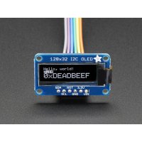 Adafruit 931 Monochrome 128x32 I2C OLED graphic display