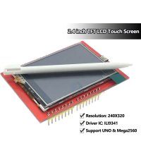 LCD 2.4 inch TFT Touch Screen Shield for Arduino