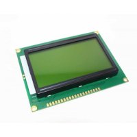 128x64 Graphic LCD Module (Green)