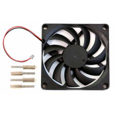 80x80x10.8mm Cooling Fan with 2pin JST connector