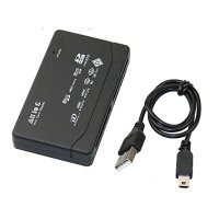 USB Memory Card Reader for SD SDHC Mini Micro M2 MMC XD CF - All in One 