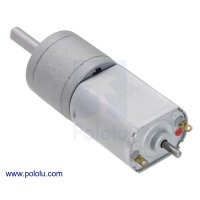 Pololu 3486/3487/3488/3489/3490/3491/3492/3493/3494/3495/3496/3497 Metal Gearmotor 12V CB with Extended Motor Shaft