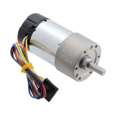 Pololu 4691 / 4692 Metal Gearmotor 37Dx68L mm 24V with 64 CPR Encoder - Helical Pinion