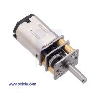 Pololu 4793 / 4792 Micro Metal Gearmotor MP 6V -  380:1