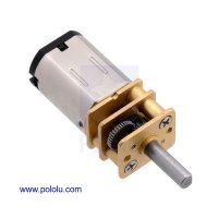 Pololu 992/993/1094/1095/1096/1097/1098/1099/1100/2360/1596 Micro Metal Gearmotor LP 6V with Single Shaft