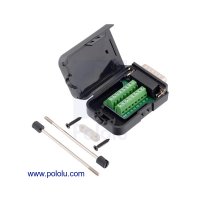 Pololu 3596 DB15 Screw Terminal Adapter for MCP23X/26X Advanced Motor Controllers