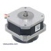 Pololu 2278 / 2279 NEMA 17 Sanyo Pancake Stepper Motor with Encoder: Bipolar, 200 Steps/Rev