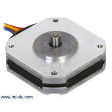 Pololu 2298 / 2296 NEMA 17 Sanyo Pancake Stepper Motor: Bipolar, 200 Steps/Rev