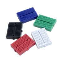 Breadboard Mini 170 holes Small (in 6 colours: White, Yellow, Blue, Red, Green, Black)
