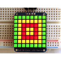 Adafruit 902 Bicolor LED Square Pixel Matrix with I2C Backpack