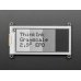 Adafruit 4777 Grayscale eInk / ePaper Display FeatherWing - 4 Level Grayscale