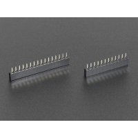 Adafruit 2940 Short Feather Headers Kit - 12-pin and 16-pin Female Header Set